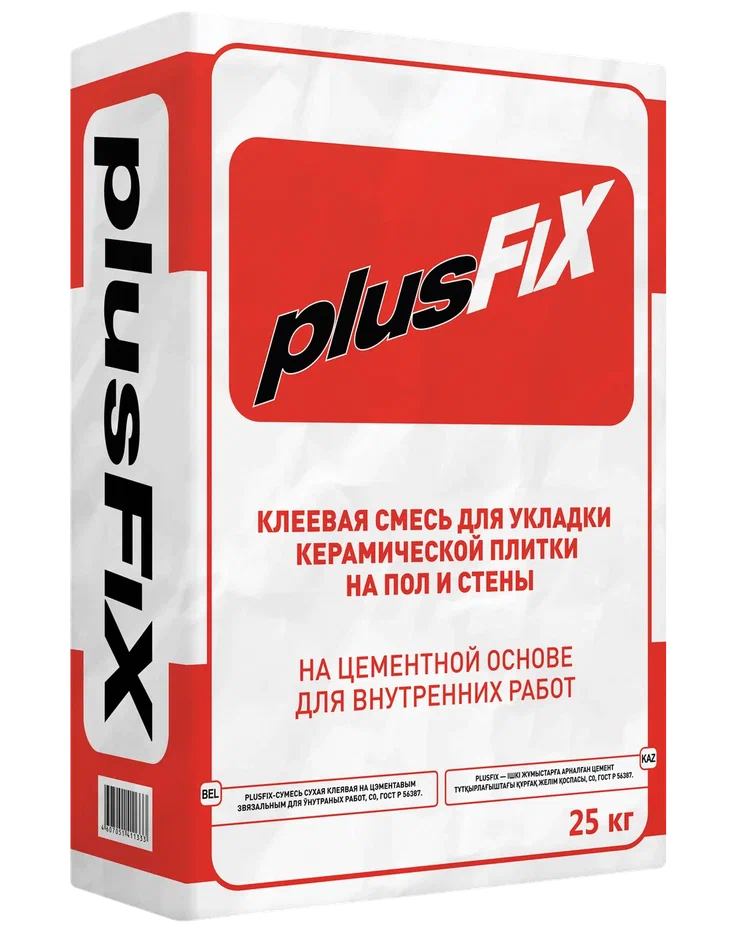 Купить PlusFix - клеевая смесь 25kg bag в Красноярске