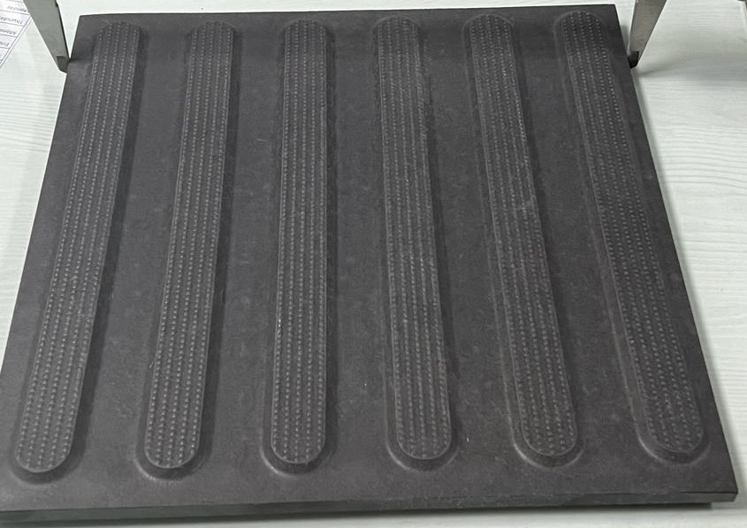 Керамогранит ANL110 30x30x15 Тактильный рект. (Керамический гранит) линии_чёрный-2