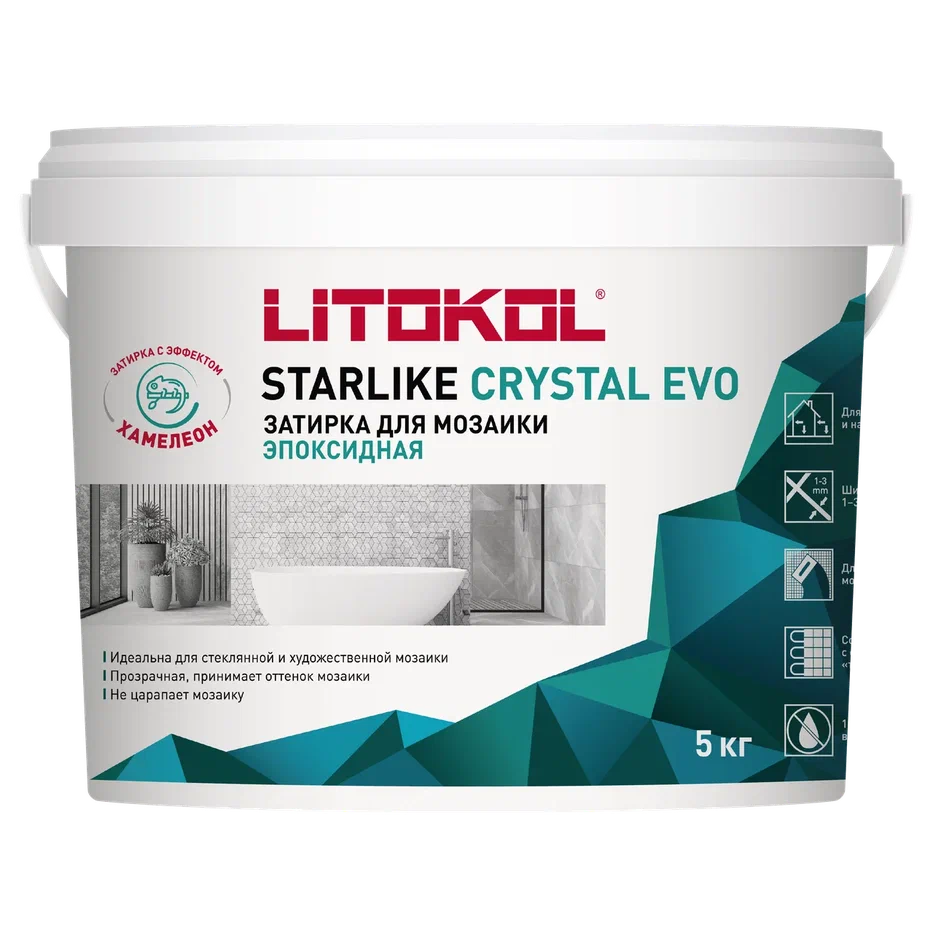 Купить STARLIKE EVO S.700 CRYSTAL затир.смесь (5kg bucket) в Красноярске