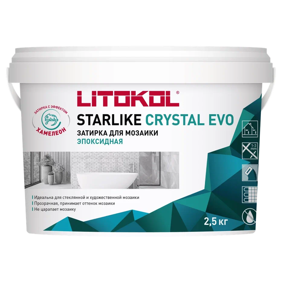 Купить STARLIKE EVO S.700 CRYSTAL затир.смесь (2,5 kg bucket) в Красноярске