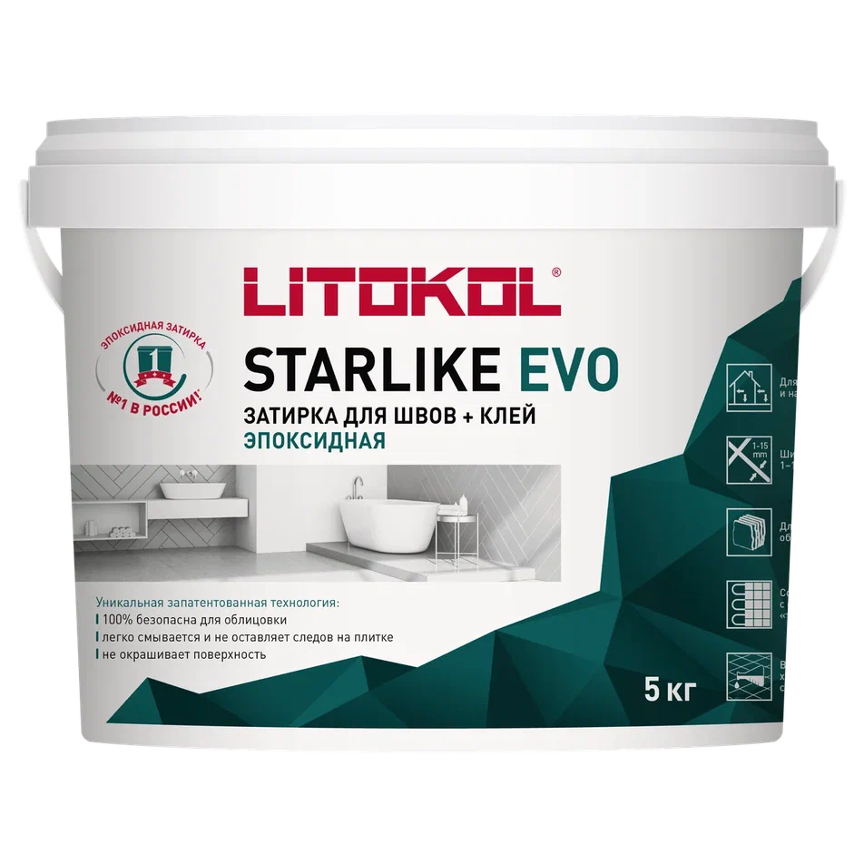 Купить STARLIKE EVO S.830 ROSA KYOTO затир.смесь (5kg bucket) в Красноярске