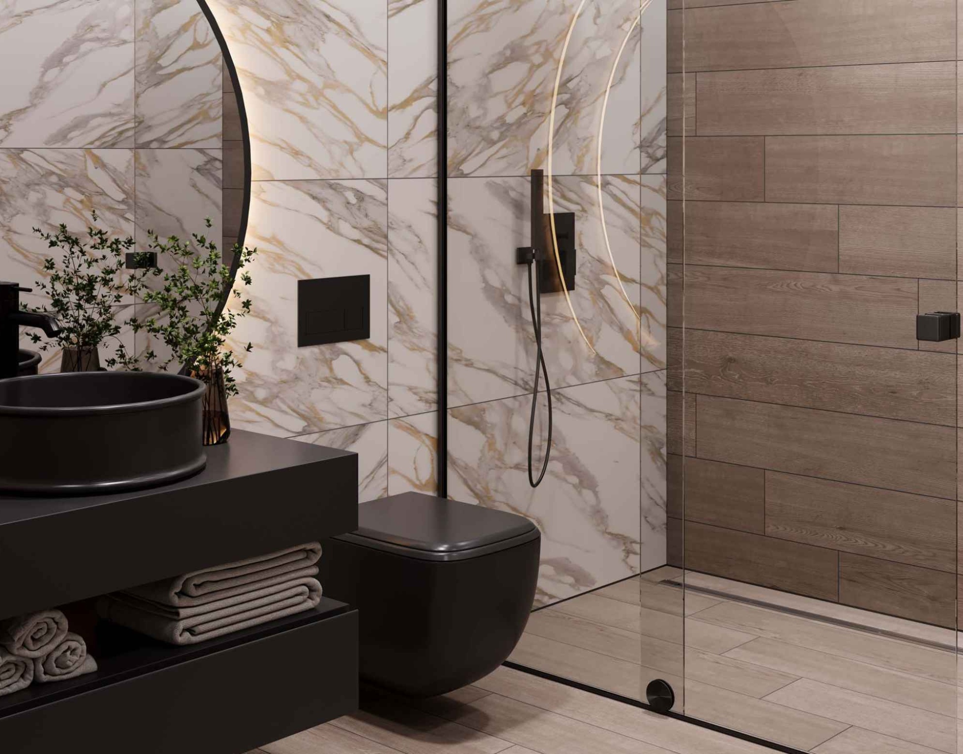 Интерьер ванной комнаты Estima #1