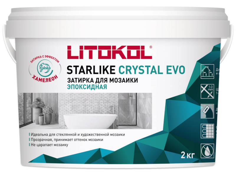 Купить SUPERFORMAT SF.100 БЕЛЫЙ Затирка для всех видов крупноформатных плит (2,0kg bucket) в Красноярске #2