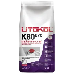 Купить LitoFlex K80-клеевая смесь 5kg Al.bag в Красноярске #3