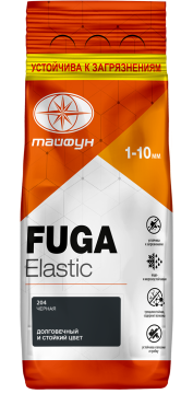 Купить Фуга "Тайфун Elastic" графитовая, №037, меш. 2кг в Москве