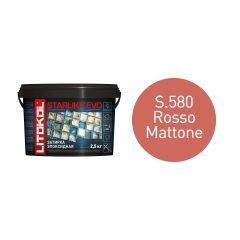 Купить STARLIKE EVO S.580 ROSSO MATTONE затир.смесь (2,5kg bucket) в Красноярске