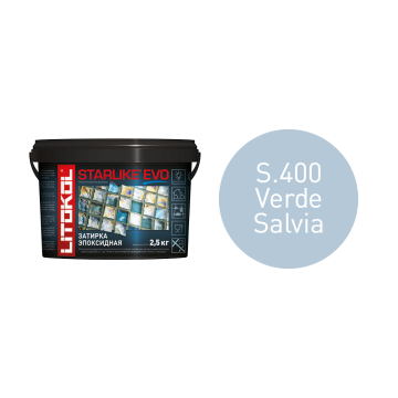 Купить STARLIKE EVO S.400 VERDE SALVIA затир.смесь (2,5kg bucket) в Казани-1