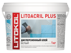 Купить LITOACRIL PLUS - пастообразный клей 1,0 kg bucket в Красноярске #2