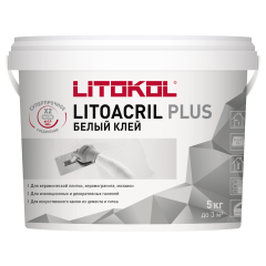 Купить LITOACRIL PLUS - пастообразный клей 5kg bucket в Красноярске