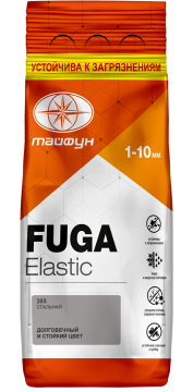 Купить Фуга "Тайфун Elastic" пепельная, №202, меш. 2кг в Москве