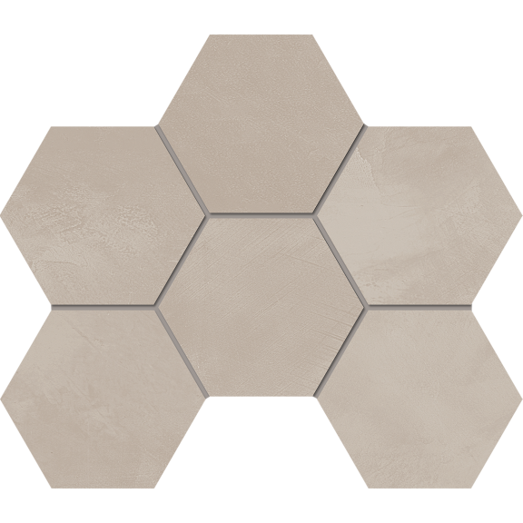 Мозаика GF02 Hexagon 25x28,5 непол.