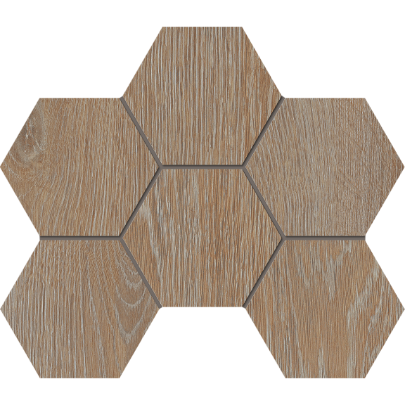 Мозаика KW01 Hexagon 25x28,5 структур.