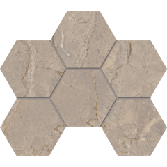 Купить Мозаика BR02 Гексагон 25x28,5x9 полир. в Красноярске