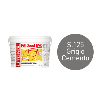 Купить FillGood EVO F.110 GRIGIO PERLA готовая к применению полиуретановая за 2,0kg bucket в Москве
