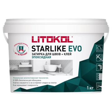 Купить STARLIKE EVO S.830 ROSA KYOTO затир.смесь (1kg bucket) в Ростове-на-Дону-1