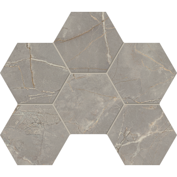 Купить Мозаика BR03 Hexagon 25x28,5 непол. в Москве