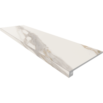Купить Комплект (Ступень RM01 (33x120x9) непол. (прямоугол. бортик) без насечек + Подступенок (14,5x120x9)) в Красноярске