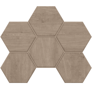 Купить Мозаика CW02 Гексагон 25x28,5x9 непол. в Красноярске