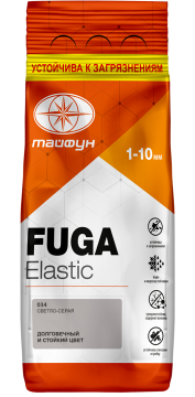 Купить Фуга "Тайфун Elastic" белая, №001, меш. 2кг в Нижнем Новгороде
