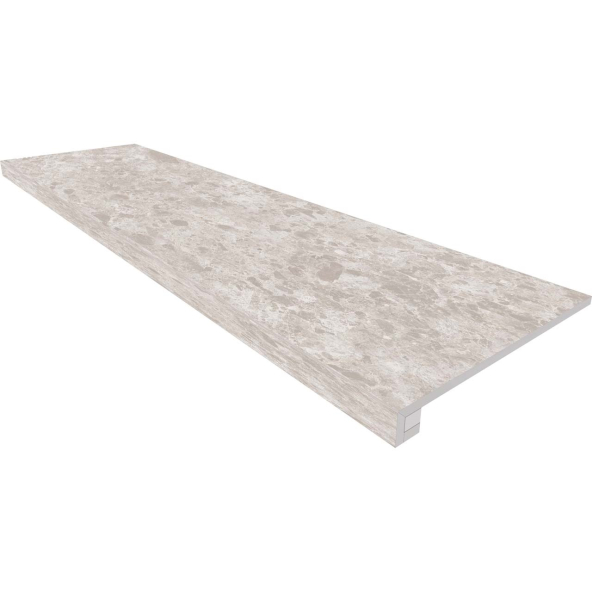 Купить Комплект (Ступень GR01 (33x120x9) непол. (прямоугол. бортик) без насечек + Подступенок (14,5x120x9)) в Самаре-1