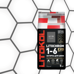 Купить LITOCHROM 1-6 EVO LE 135 антрацит 5kg Al.bag в Красноярске