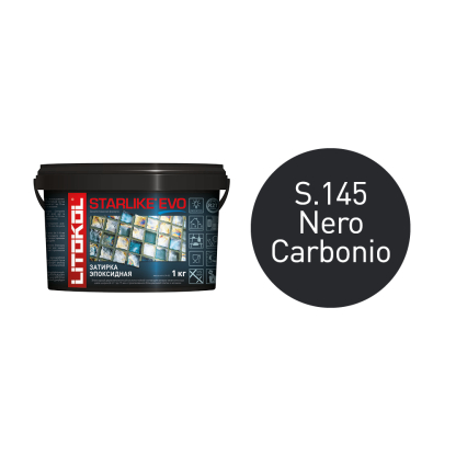 STARLIKE EVO S.145 NERO CARBONIO затир.смесь (1kg bucket)