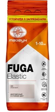 Купить Фуга "Тайфун Elastic" пепельная, №202, меш. 2кг в Белгороде