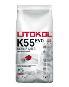 Купить LitoPlus K55-клеевая смесь 5kg Al.bag в Красноярске