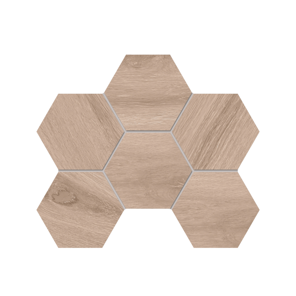 Купить Мозаика SI01 Гексагон 25x28,5x10 непол. в Красноярске