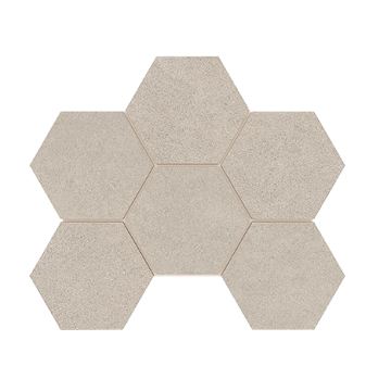 Купить Мозаика LN01/TE01 Гексагон 25x28,5x9 непол. в Красноярске