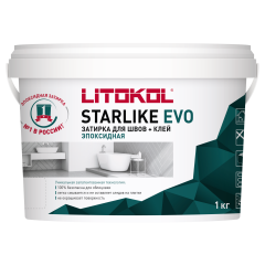Купить STARLIKE EVO S.210 GREIGE затир.смесь (1kg bucket) в Красноярске