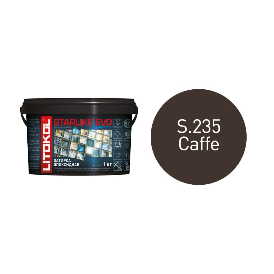 Купить STARLIKE EVO S.235 CAFFE затир.смесь (1kg bucket) в Красноярске