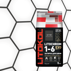 Купить LITOCHROM 1-6 EVO LE 145 черный уголь 5kg Al.bag в Красноярске