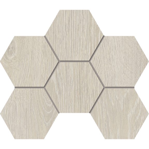 Мозаика KW00 Hexagon 25x28,5 структур.