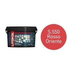 Купить STARLIKE EVO S.550 ROSSO ORIENTE затир.смесь (1kg bucket) в Красноярске