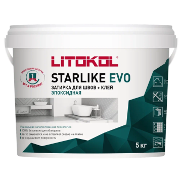 Купить STARLIKE EVO S.830 ROSA KYOTO затир.смесь (5kg bucket) в Ростове-на-Дону-1