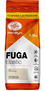 Купить Фуга "Тайфун Elastic" серо-коричневая, №212, меш. 2кг в Нижнем Новгороде