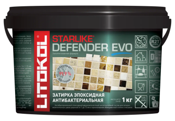 Купить STARLIKE Defender EVO S.235 CAFFE  эпоксидный состав  1,0 kg bucket в Москве