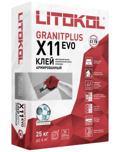 Купить LITOKOL X11 EVO GRANITPLUS (25kg bag) в Красноярске