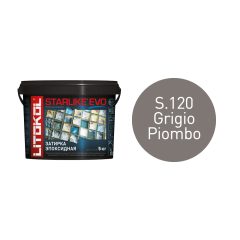 Купить STARLIKE EVO S.120 GRIGIO PIOMBO затир.смесь (5kg bucket) в Красноярске #2