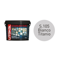 STARLIKE EVO S.105 BIANCO TITANIO затир.смесь (5kg bucket)