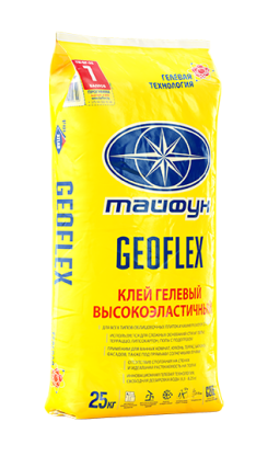 Клей гелевый высокоэластичный GEOFLEX (меш.25кг)