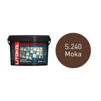 STARLIKE EVO S.240 MOKA эпоксидный состав 2,5kg bucket
