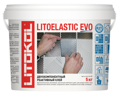 LITOELASTIC - двухкомпонентный клей 5kg bucket