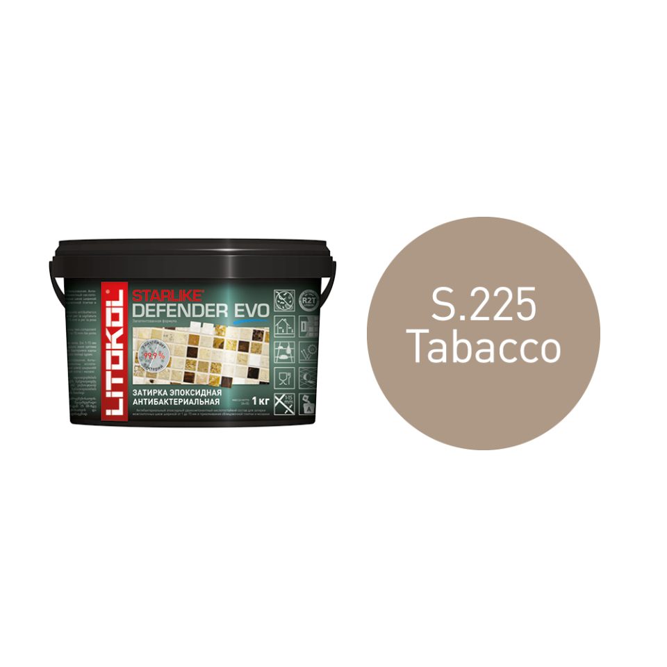 Купить STARLIKE Defender EVO S.225 TABACCO антибакт.затир.смесь 2kg bucket в Красноярске #2